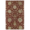 Kaleen Helena Collection Dark Red Runner 2'6" x 8'