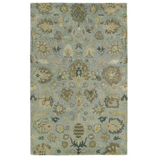 Kaleen Helena Collection Light Spa Area Rug 10' x 14'