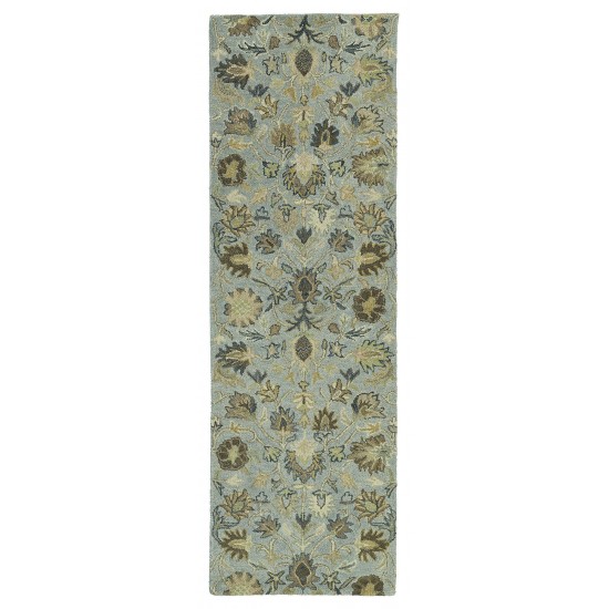 Kaleen Helena Collection Light Spa Area Rug 10' x 14'