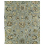 Kaleen Helena Collection Light Spa Area Rug 10' x 14'