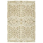 Kaleen Brooklyn Collection Mushroom Beige Area Rug 5' x 7'6"