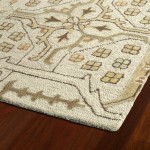 Kaleen Brooklyn Collection Mushroom Beige Area Rug 5' x 7'6"