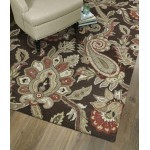 Kaleen Helena Collection Dark Chocolate Area Rug 10' x 14'