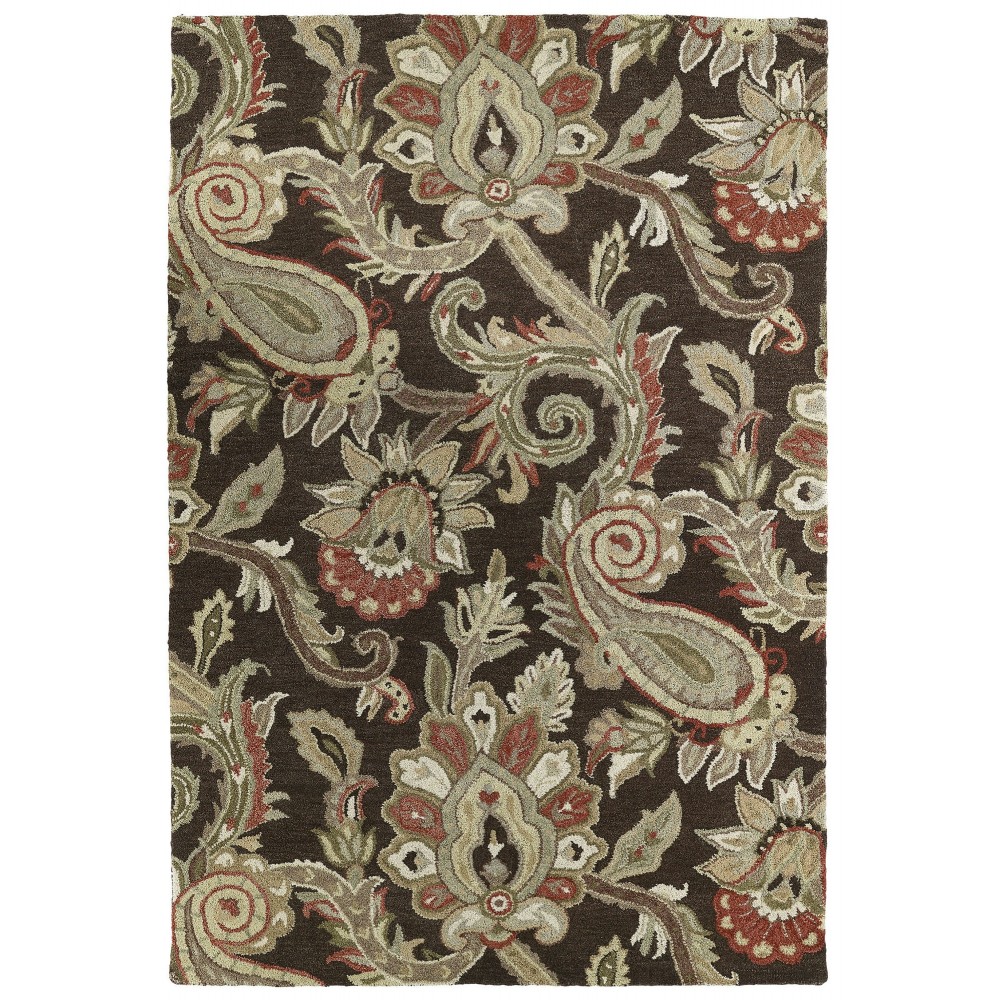 Kaleen Helena Collection Dark Chocolate Area Rug 12' x 15'