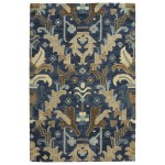 Kaleen Brooklyn Collection 5311-22 Navy Throw Rug 2' x 3'