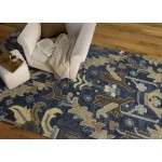 Kaleen Brooklyn Collection 5311-22 Navy Throw Rug 2' x 3'