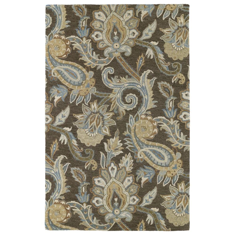 Kaleen Helena Collection Dark Brown Area Rug 12' x 15'