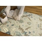 Kaleen Brooklyn Collection Light Oatmeal Area Rug 5' x 7'6"