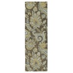 Kaleen Helena Collection Dark Brown Throw Rug 2' x 3'