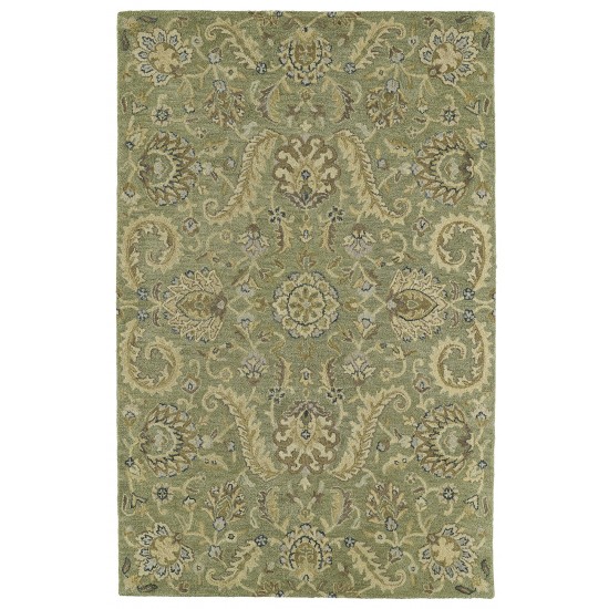 Kaleen Helena Collection Dark Green Area Rug 10' x 14'