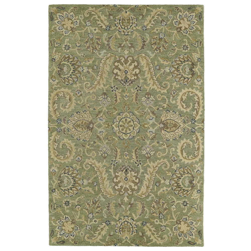 Kaleen Helena Collection Dark Green Area Rug 12' x 15'