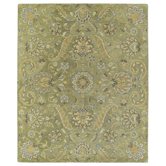 Kaleen Helena Collection Dark Green Area Rug 12' x 15'