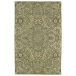 Kaleen Helena Collection Dark Green Runner 2'6" x 8'