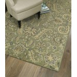 Kaleen Helena Collection Dark Green Runner 2'6" x 8'
