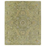 Kaleen Helena Collection Dark Green Runner 2'6" x 8'