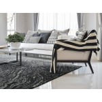 Kaleen Brushstrokes Collection Dark Charcoal Area Rug 8' x 11'