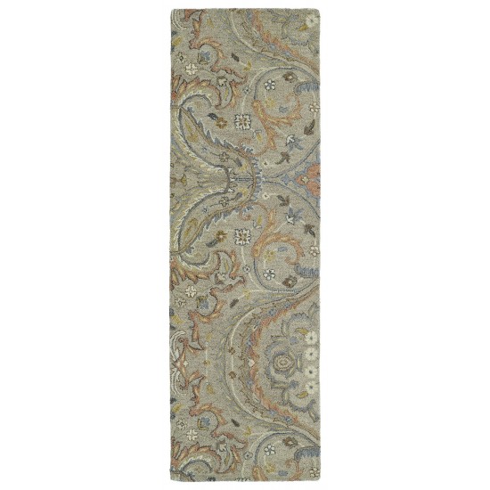 Kaleen Helena Collection Dark Taupe Area Rug 10' x 14'