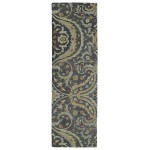 Kaleen Helena Collection Pewter Gray OliveGreen Area Rug 10' x 14'