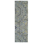 Kaleen Helena Collection Light Grey Throw Rug 2' x 3'