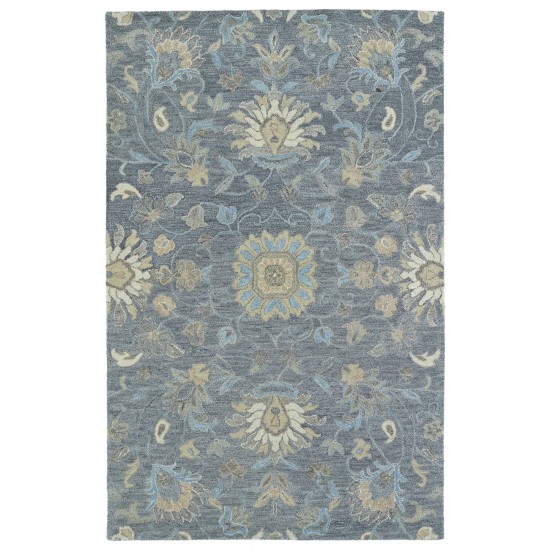 Kaleen Helena Collection Light Graphite Area Rug 10' x 14'