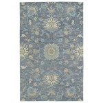 Kaleen Helena Collection Light Graphite Throw Rug 2' x 3'