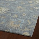 Kaleen Helena Collection Light Graphite Throw Rug 2' x 3'