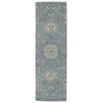 Kaleen Helena Collection Light Graphite Throw Rug 2' x 3'