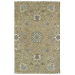 Kaleen Helena Collection Lt Brown MilkChocolate Runner 2'6" x 12'