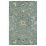 Kaleen Helena Collection Dark Mint Area Rug 12' x 15'