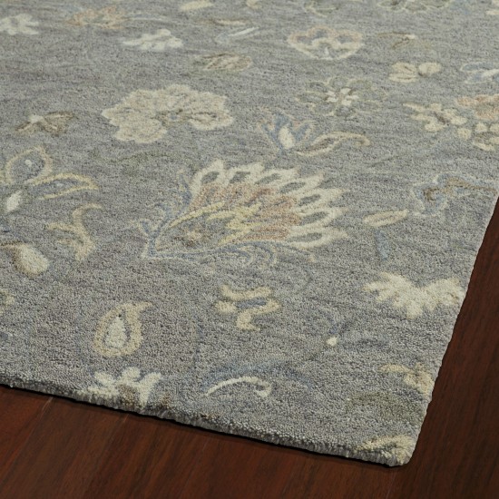 Kaleen Helena Collection Gray Ivory Area Rug 12' x 15'