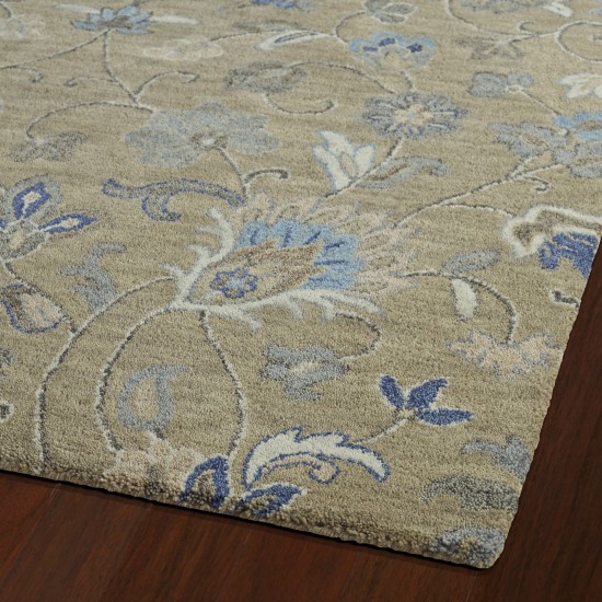 Kaleen Helena Collection Lt Brown Denim Area Rug 10' x 14'