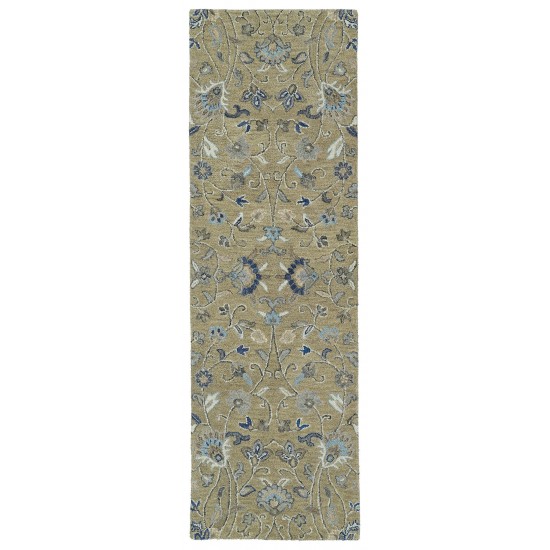 Kaleen Helena Collection Lt Brown Denim Area Rug 12' x 15'