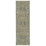 Kaleen Helena Collection Lt Brown Denim Runner 2'6" x 12'