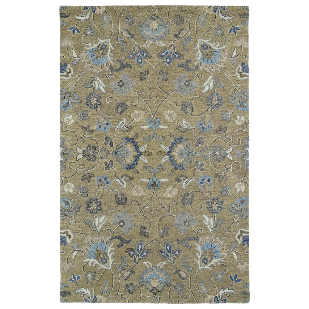 Kaleen Helena Collection Lt Brown Denim Area Rug 4' x 6'