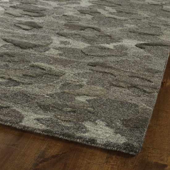 Kaleen Calvin Collection Dark Mushroom Area Rug 5' x 7'9"