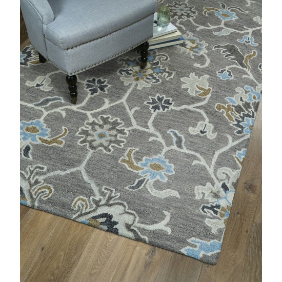 Kaleen Helena Collection Gray LtGray Area Rug 10' x 14'