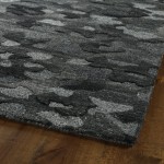 Kaleen Calvin Collection Dark Charcoal Area Rug 5' x 7'9"