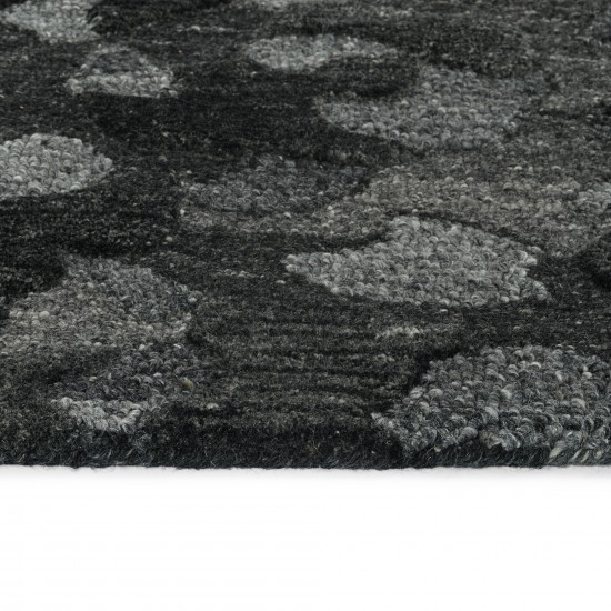 Kaleen Calvin Collection Dark Charcoal Area Rug 5' x 7'9"