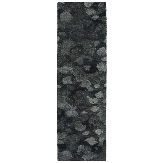 Kaleen Calvin Collection Dark Charcoal Area Rug 5' x 7'9"