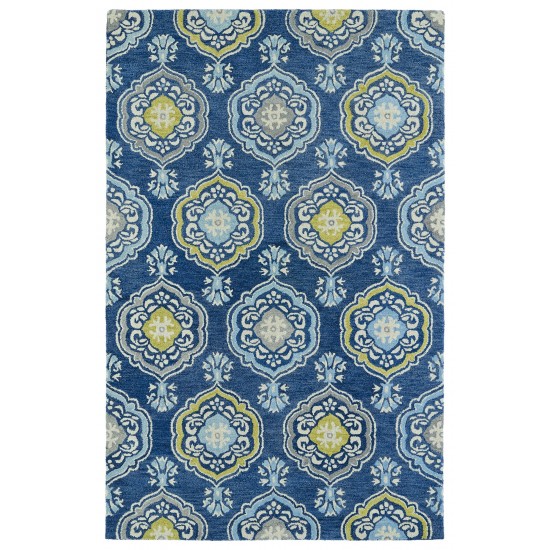 Kaleen Helena Collection Navy LtBlue Area Rug 10' x 14'