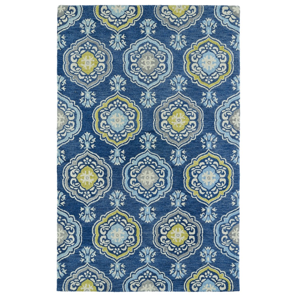 Kaleen Helena Collection Navy LtBlue Area Rug 10' x 14'