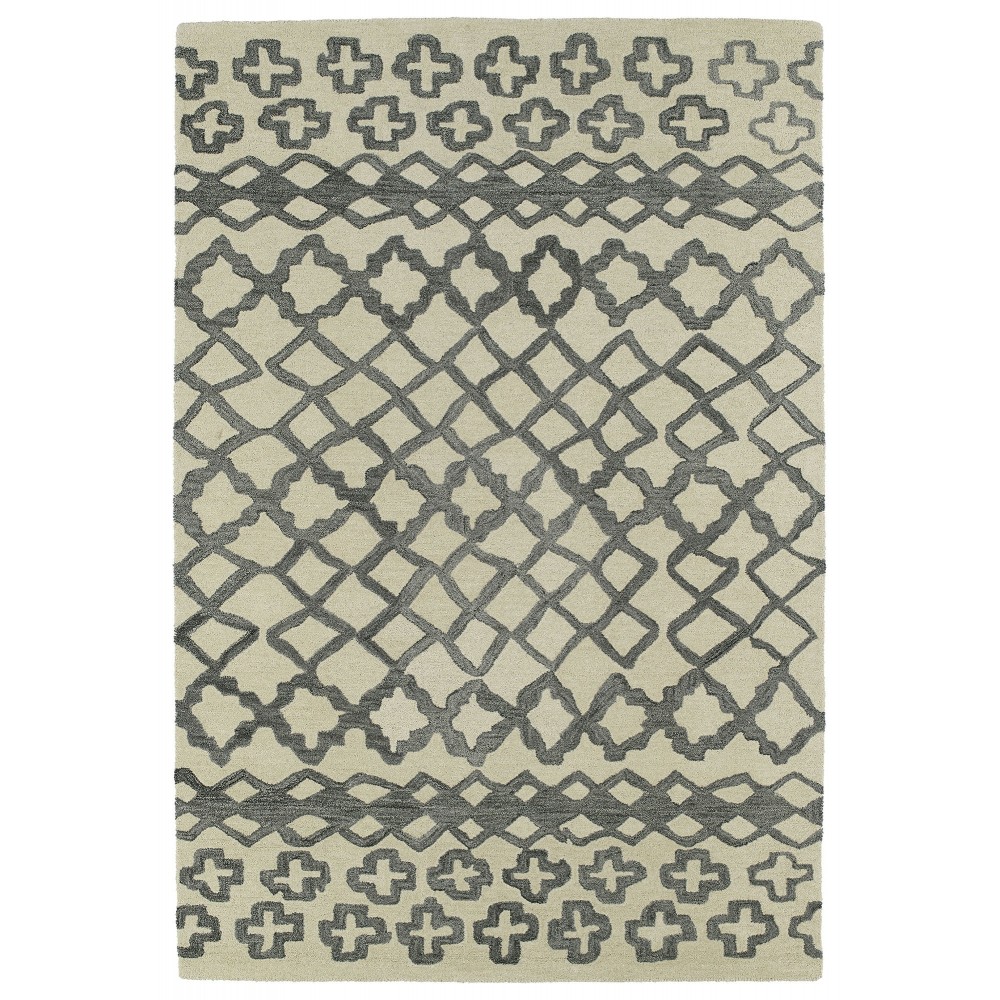 Kaleen Casablanca Collection Light Grey Runner 3' x 10'