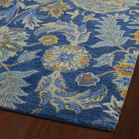 Kaleen Helena Collection Navy Denim Area Rug 10' x 14'