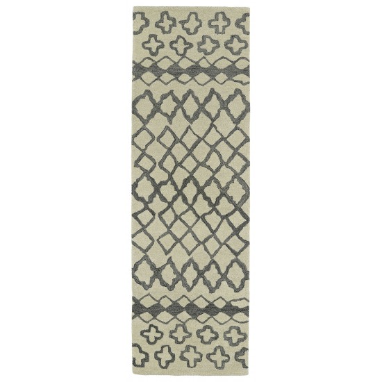 Kaleen Casablanca Collection Light Grey Area Rug 8' x 11'