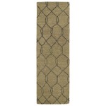 Kaleen Casablanca Collection Light Lightbrown Throw Rug 2' x 3'