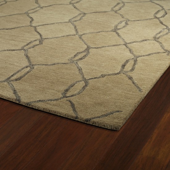 Kaleen Casablanca Collection Light Lightbrown Runner 3' x 10'