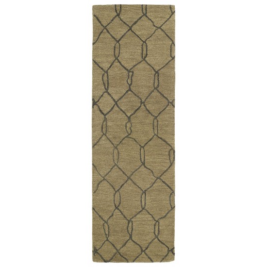 Kaleen Casablanca Collection Light Lightbrown Area Rug 5' x 8'