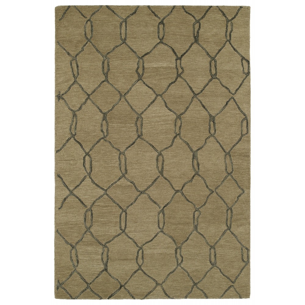 Kaleen Casablanca Collection Light Lightbrown Area Rug 8' x 11'