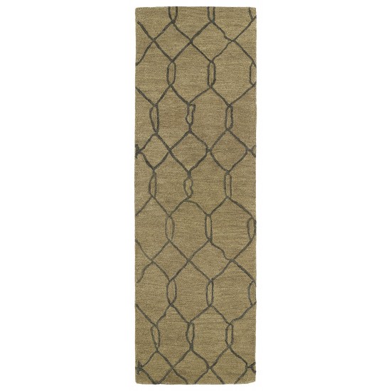 Kaleen Casablanca Collection Light Lightbrown Area Rug 8' x 11'