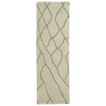 Kaleen Casablanca Collection Light Ivory Throw Rug 2' x 3'